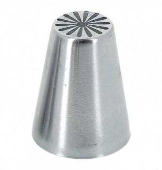 Sunflower - Stainless Steel Russian Piping Nozzle
