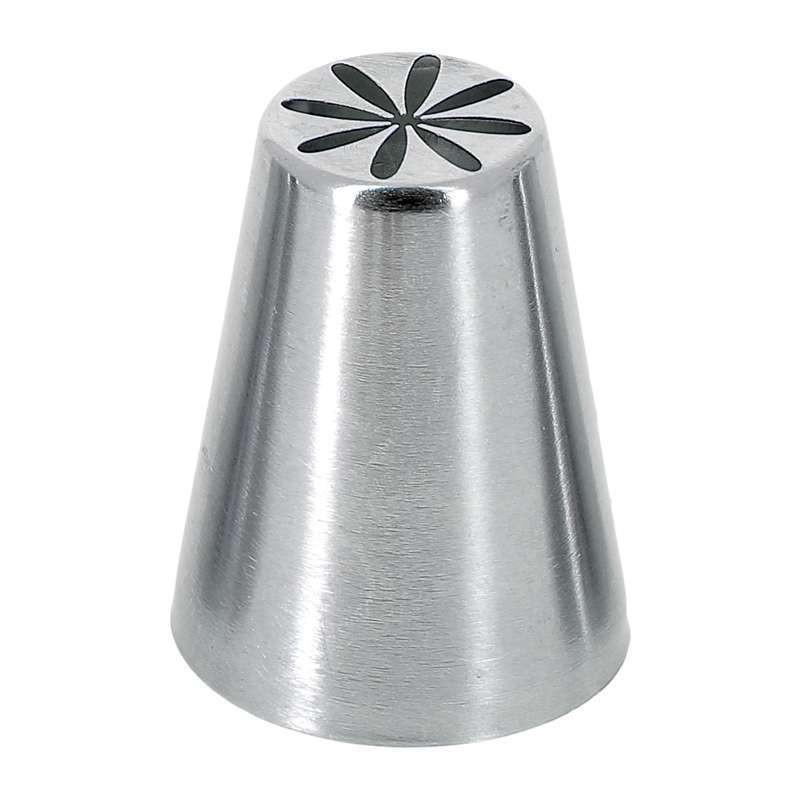 Flower - Stainless Steel Russian Piping Nozzle