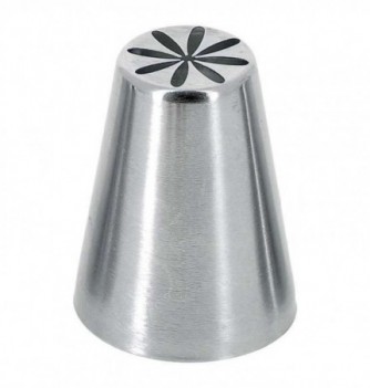 Flower - Stainless Steel Russian Piping Nozzle
