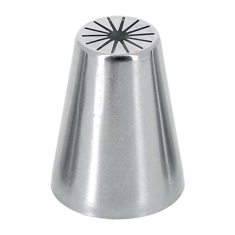 Thin Flower - Stainless Steel Russian Piping Nozzle