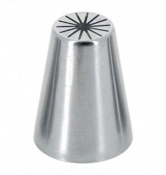 Thin Flower - Stainless Steel Russian Piping Nozzle