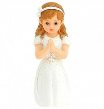 Figurine for cake Communiant Girl 11cm