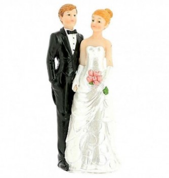 Figurine Gâteau Mariage Couple Classique