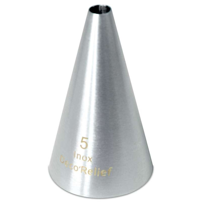 Smooth n°5 - Stainless Steel Piping Nozzle