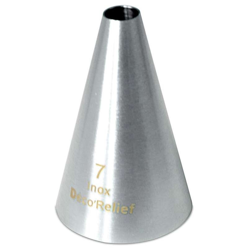 Smooth n°7 - Stainless Steel Piping Nozzle