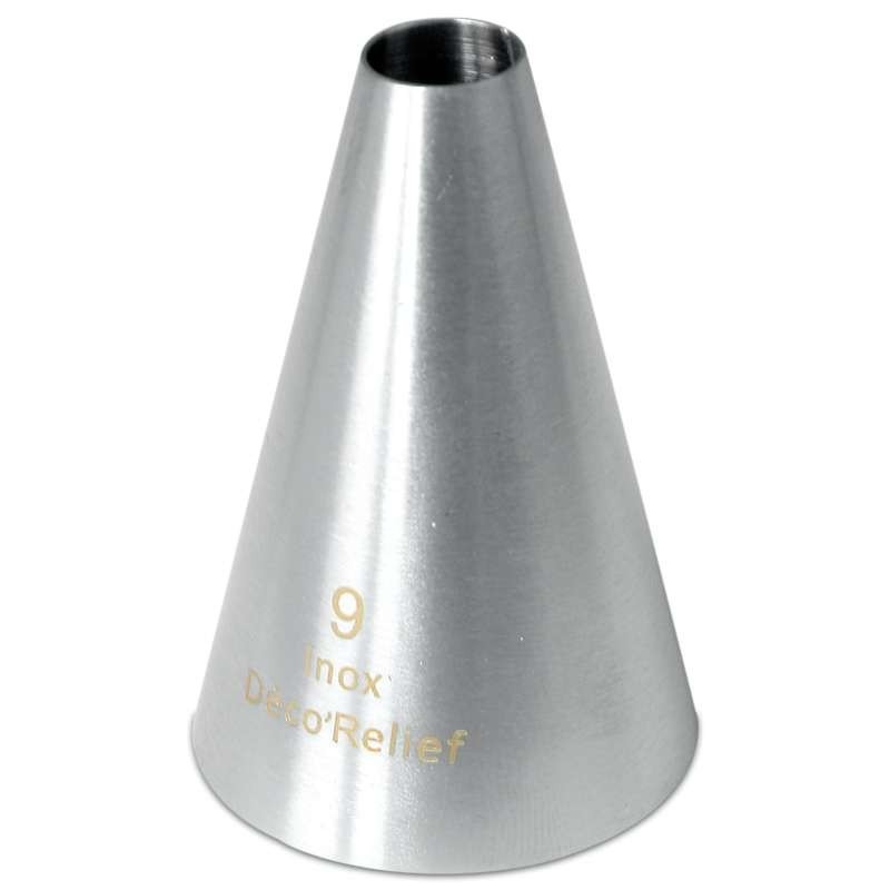 Smooth n°9 - Stainless Steel Piping Nozzle