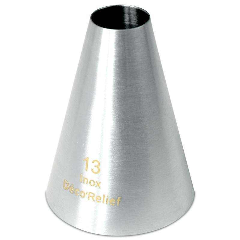 Smooth n°13 - Stainless Steel Piping Nozzle