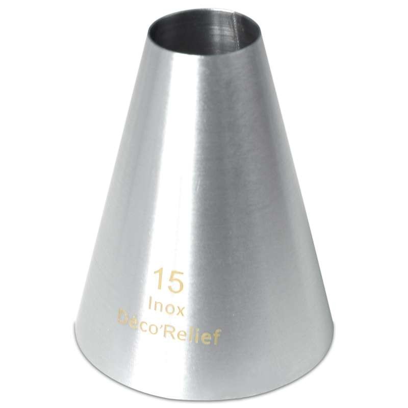 Smooth n°15 - Stainless Steel Piping Nozzle
