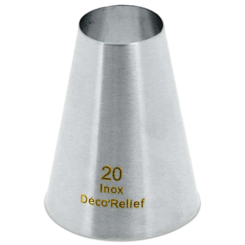Smooth n°20 - Stainless Steel Piping Nozzle