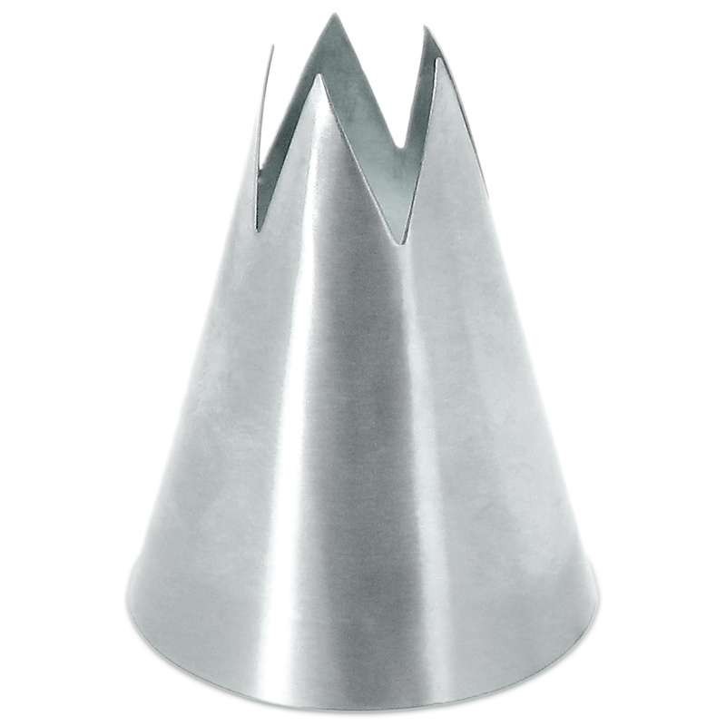 Fluted F5 - Stainless Steel Piping Nozzle