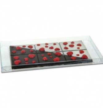 Emballage Pour Tablette Chocolat PVC L.17cm