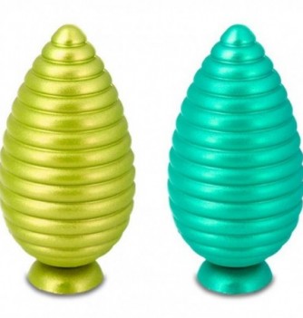 Chocolate Mould - Ribbed Egg (x4)