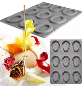 MOULES GOURMAND OVALE 105x80x10mm