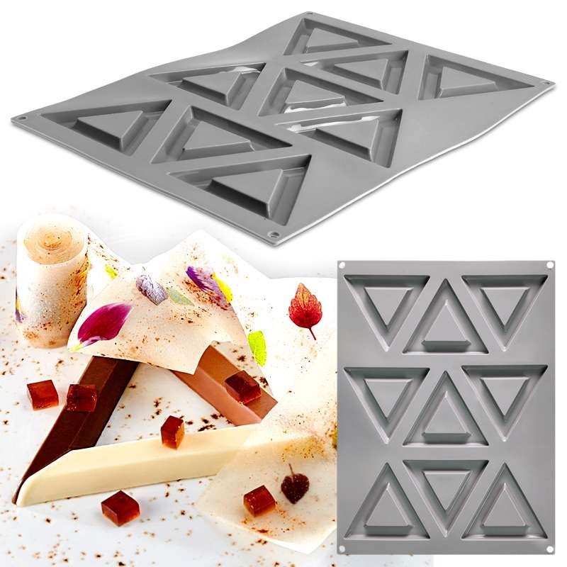 Pavoni Gourmet Silicone Mould - Triangle