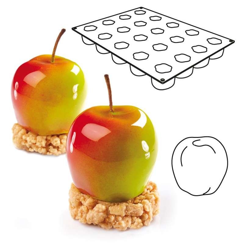 Apple Tutti Frutti - PAVOFLEX Moulds (55x48mm - 90ml)