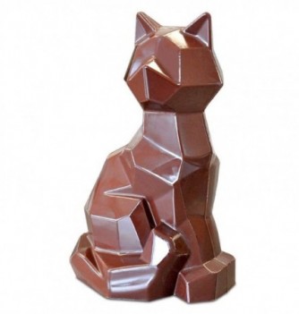 Chocolate Mould - Origami Cat