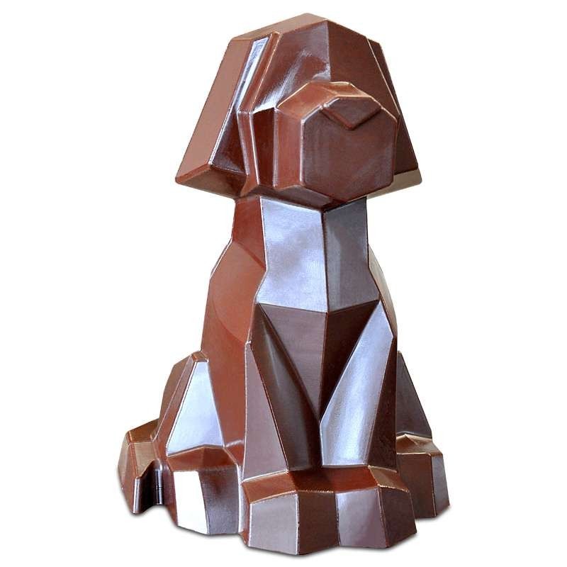 Moule Chocolat Professionnel Chien Origami 1 sujet