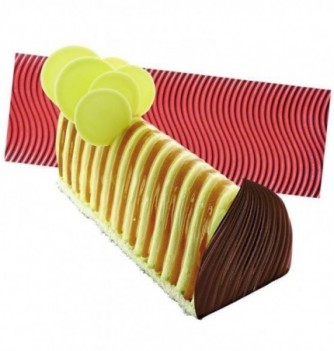 Kit Moule à bûche 26cm et tapis relief en silicone motif écorce : Chez  Rentreediscount Loisirs créatifs