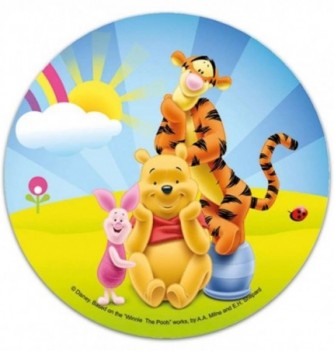 Edible cake topper - Winnie, Tigger et Piglet