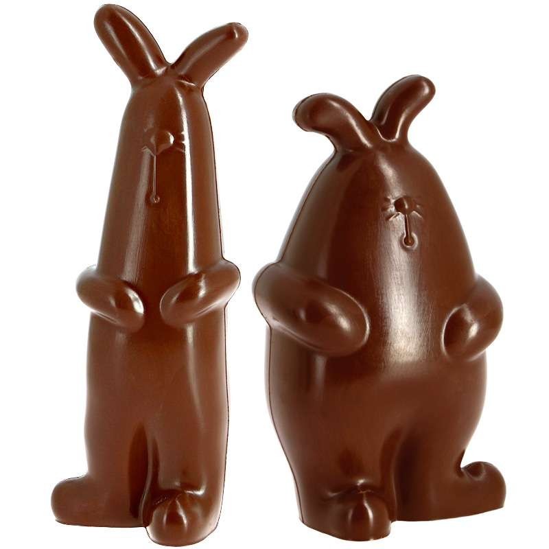 Chocolate Mould - Rabbit Friends