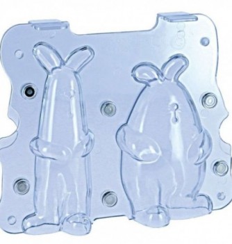 Chocolate Mould - Rabbit Friends