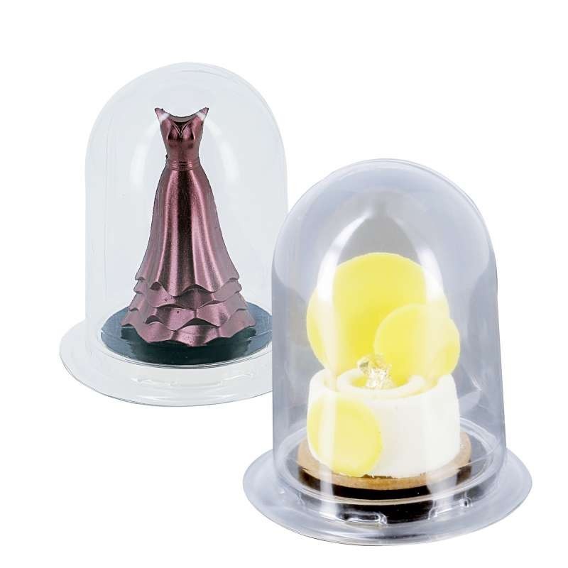 Emballage Transparent Chocolat & Pâtisserie Cloche