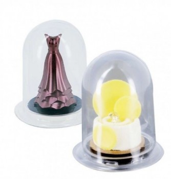 Emballage Transparent Chocolat & Pâtisserie Cloche