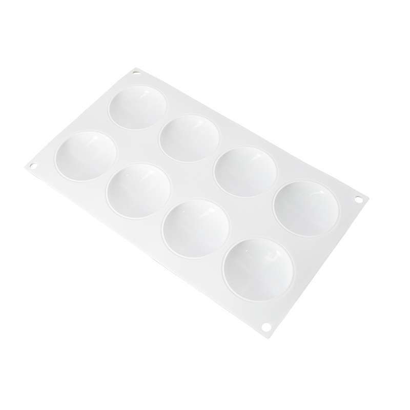 Silicone Mould - Rounded Tart (8pcs)