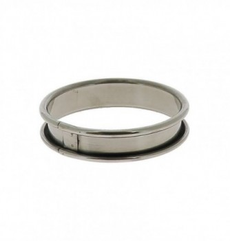 Stainless Steel Tartlet Ring - dia.8 cm - H.2 cm