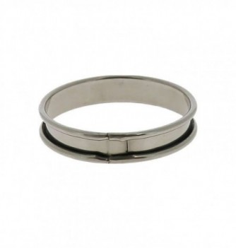 Stainless Steel Tartlet Ring - dia.9 cm - H.2 cm