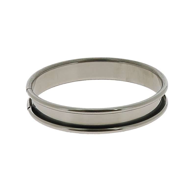 Cercle à tartelette inox - Ø 10cm - H 2cm