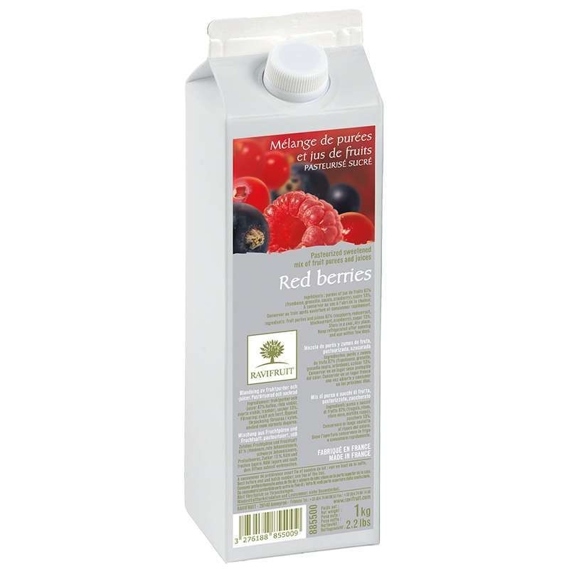 Fruit Puree - Red Berries 1KG