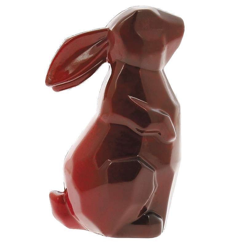 Lapin facettes Moules Injecté Chocolat