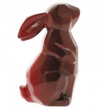 Lapin facettes Moules Injecté Chocolat