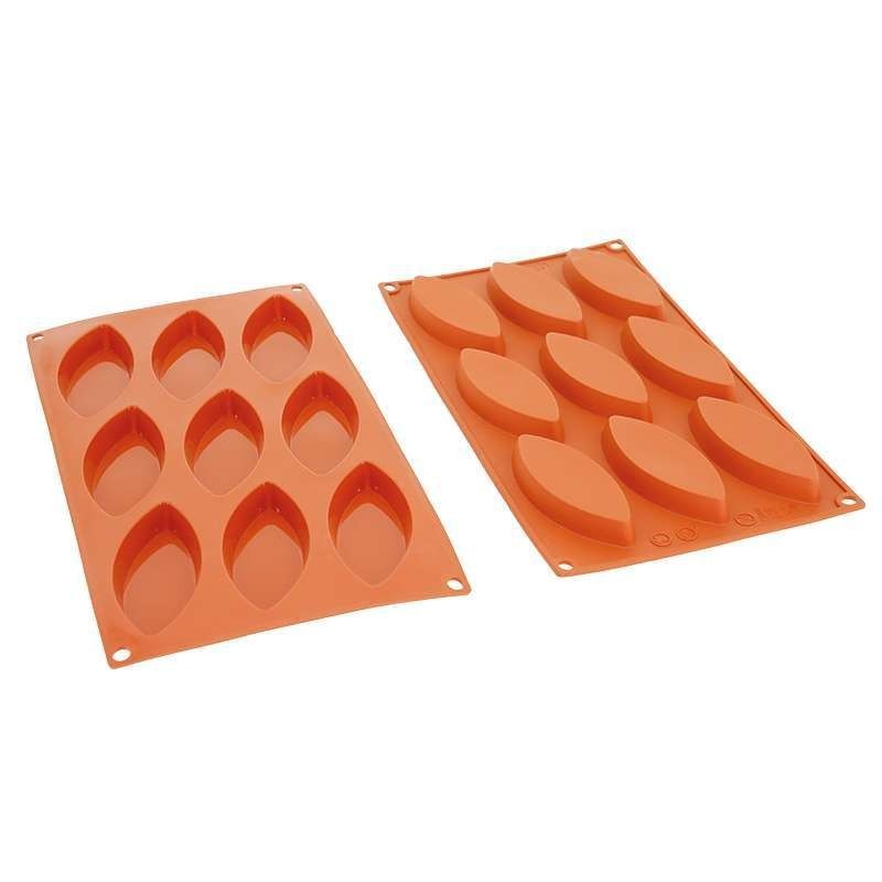 Moule Gâteau Silicone Barquette Décoflex - 9pcs