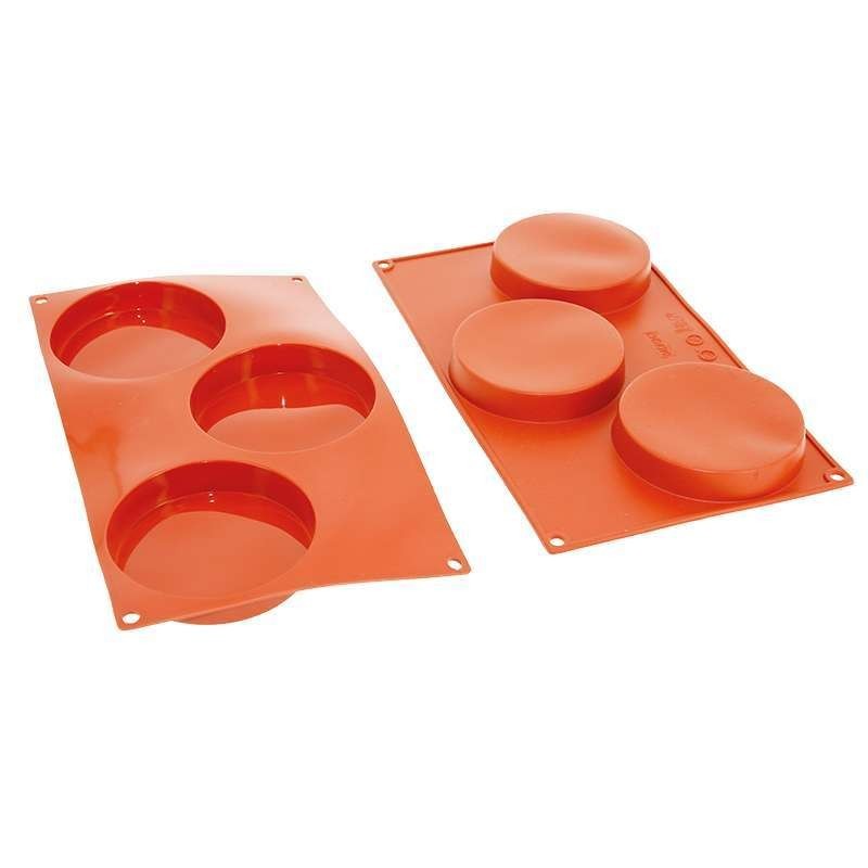 Moule Gâteau Silicone Quiche Décoflex - 3pcs