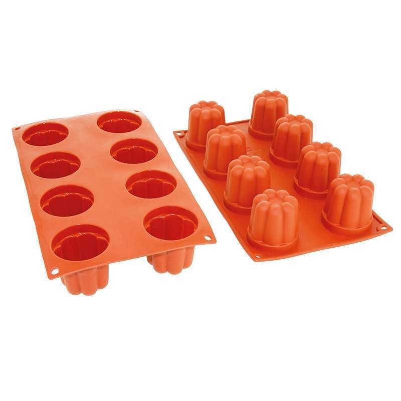 Moule Gâteau Silicone Bavarois Décoflex - 8pcs