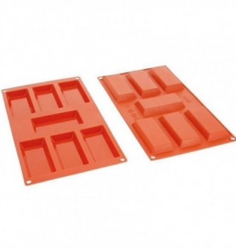 Silicone Mould - Decoflex Financier (7pcs)