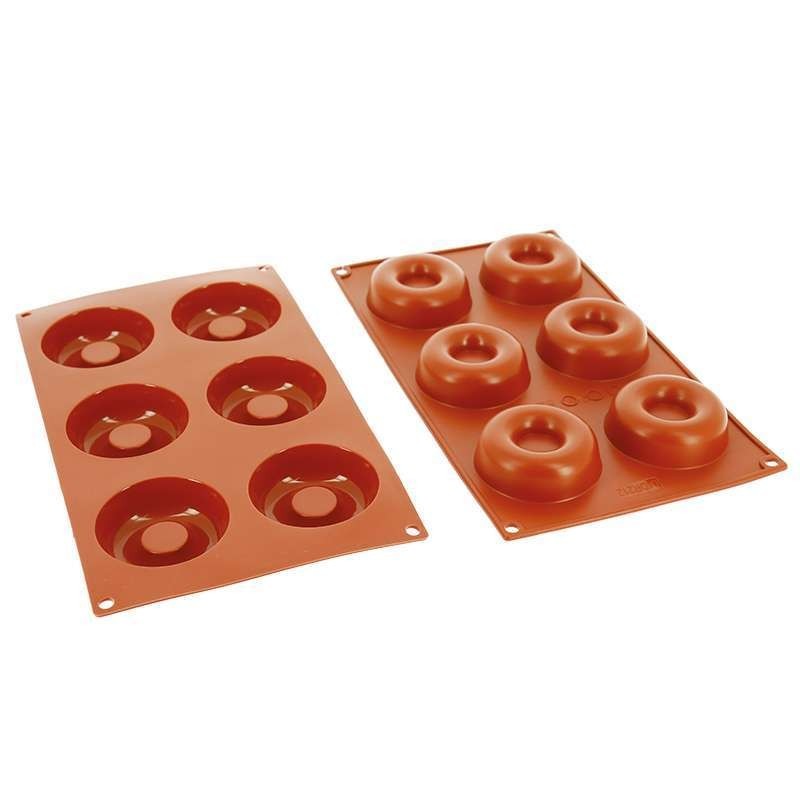 Moule Gâteau Silicone Savarins Décoflex - 6pcs