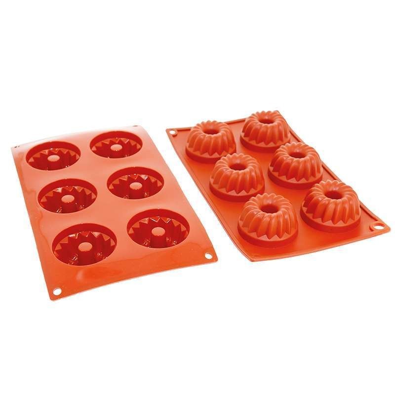 Silicone Mould - Decoflex Kougloff (6pcs)