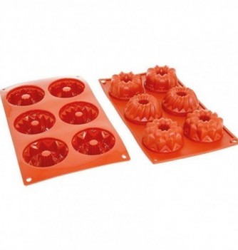 Silicone Mould - Decoflex Fantasy (6pcs)