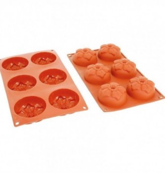 Moule Gâteau Silicone Narcisses Décoflex - 6 pcs