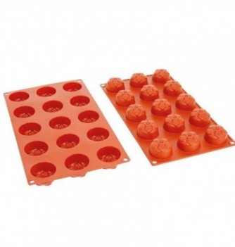 Moule Gâteau Silicone Mignons Narcisses Décoflex - 15 pcs