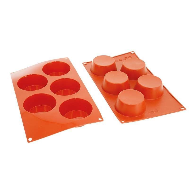 Silicone Mould - Decoflex Big Muffins (5pcs)