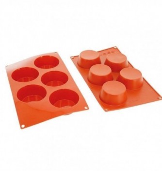 Silicone Mould - Decoflex Big Muffins (5pcs)