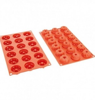 Moule Gâteau Silicone Mini Kougloff Décoflex - 18pcs