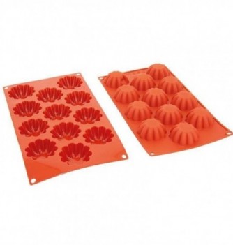 Silicone Mould - Decoflex Mini Brioche (12pcs)