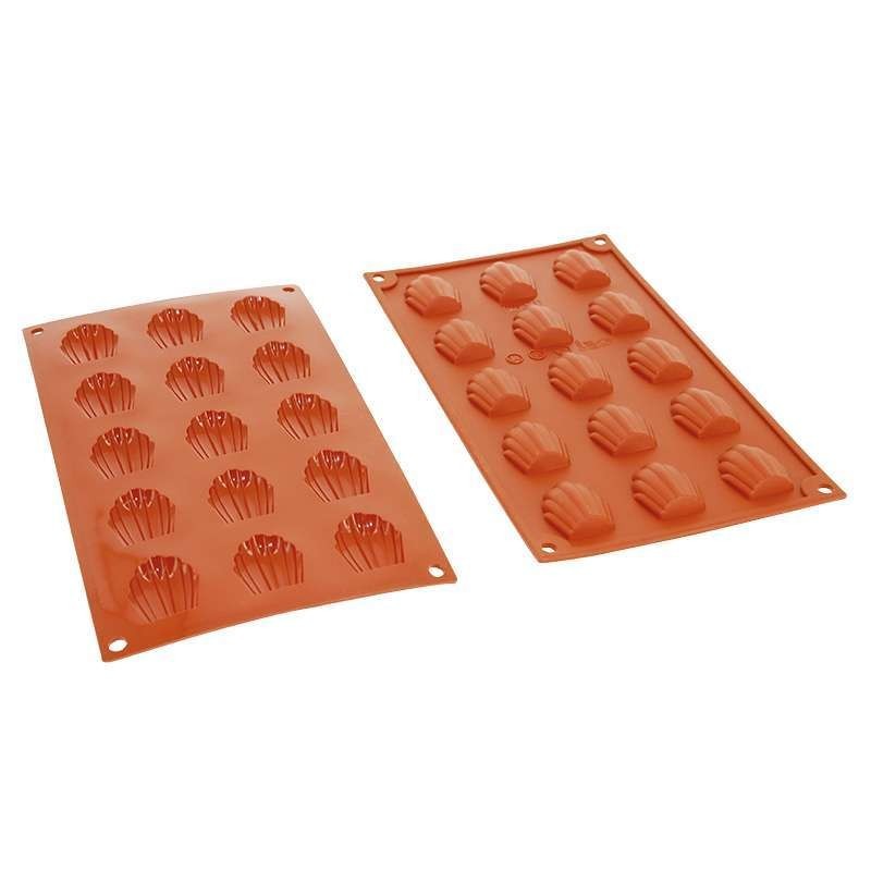 Silicone Mould - Decoflex Mini Madeleines (15pcs)