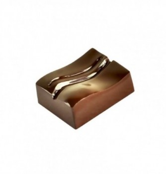 Chocolate mold Rectangle drawn 24pcs 8g