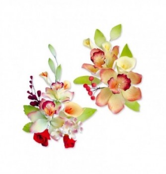 Gumpaste flower Orchids, 6pcs, h220mm